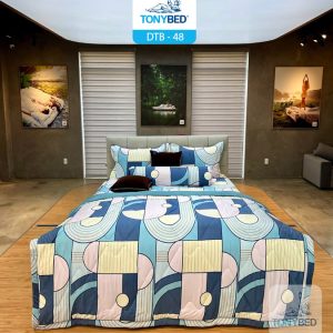 Bộ Drap Ga Trải Giường Tencel Bông - DTB48
