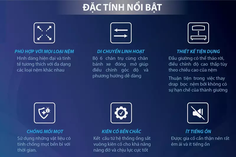 Đặc tính nổi bật divan giường