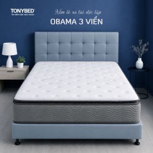 Nệm lò xo túi Obama 3 viền