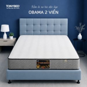 Nệm lò xo túi Obama 2 viền